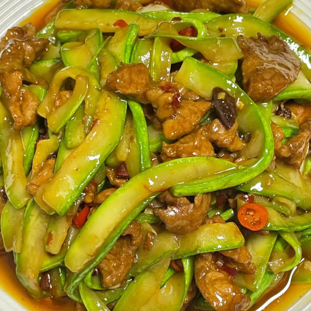 Minced Pork with Zucchini