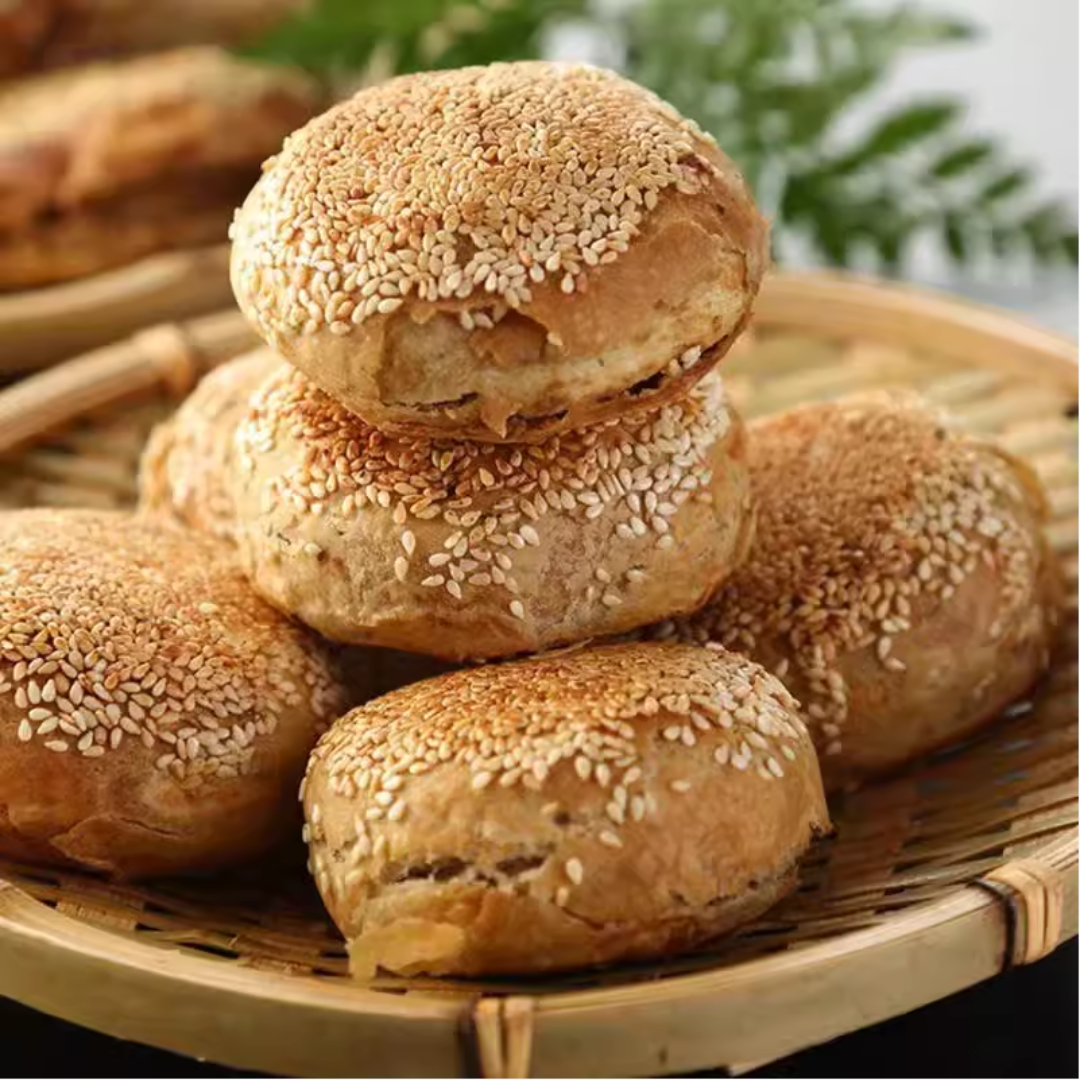 蟹壳黄咸（咸味烤芝麻饼干）（6块）-S1