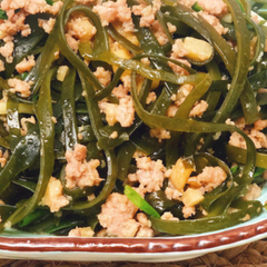 Minced Pork with Kelp