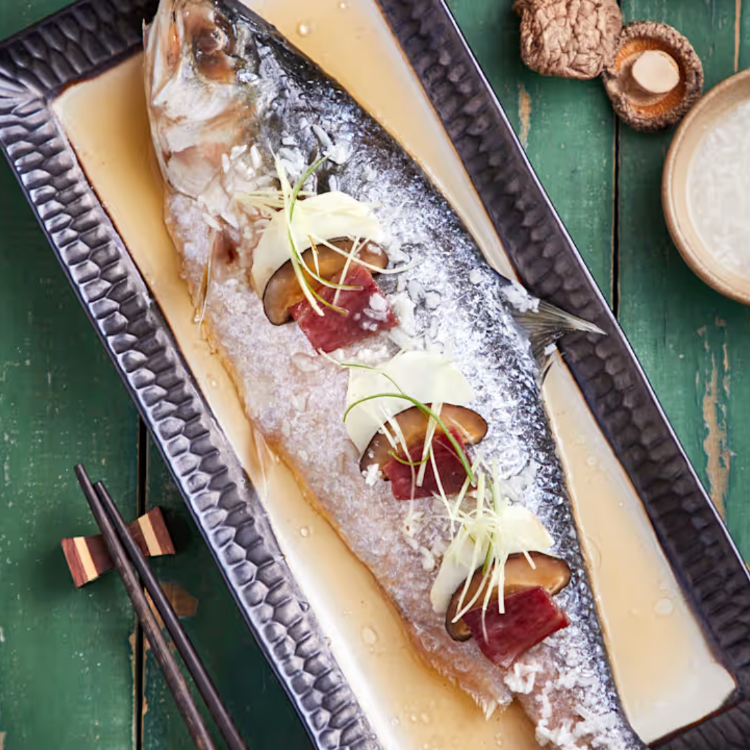 Steamed Shad Fish (Half)