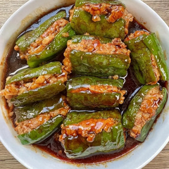 青椒酿肉（酿青椒猪肉）-S2
