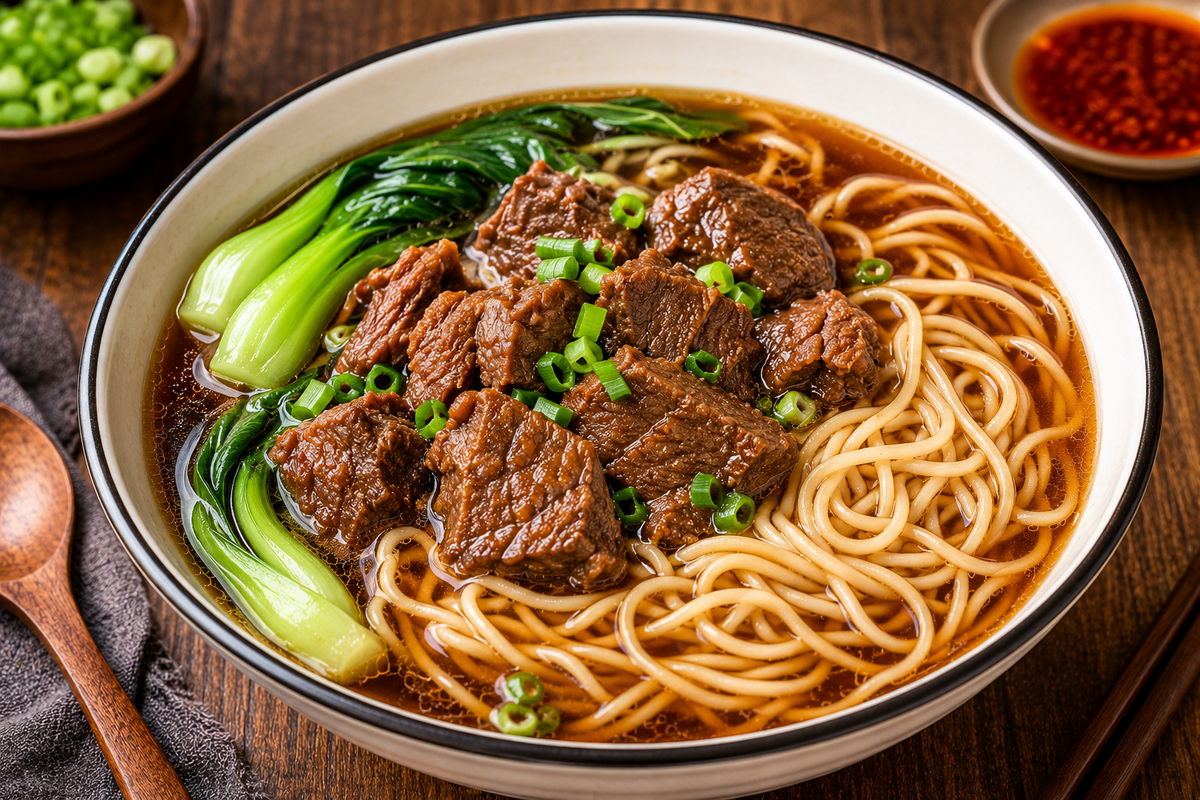 牛肉面 (Beef Noodle Soup)