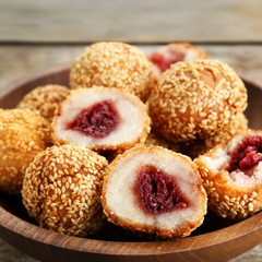 Red Bean Sesame Balls(10 Pcs)