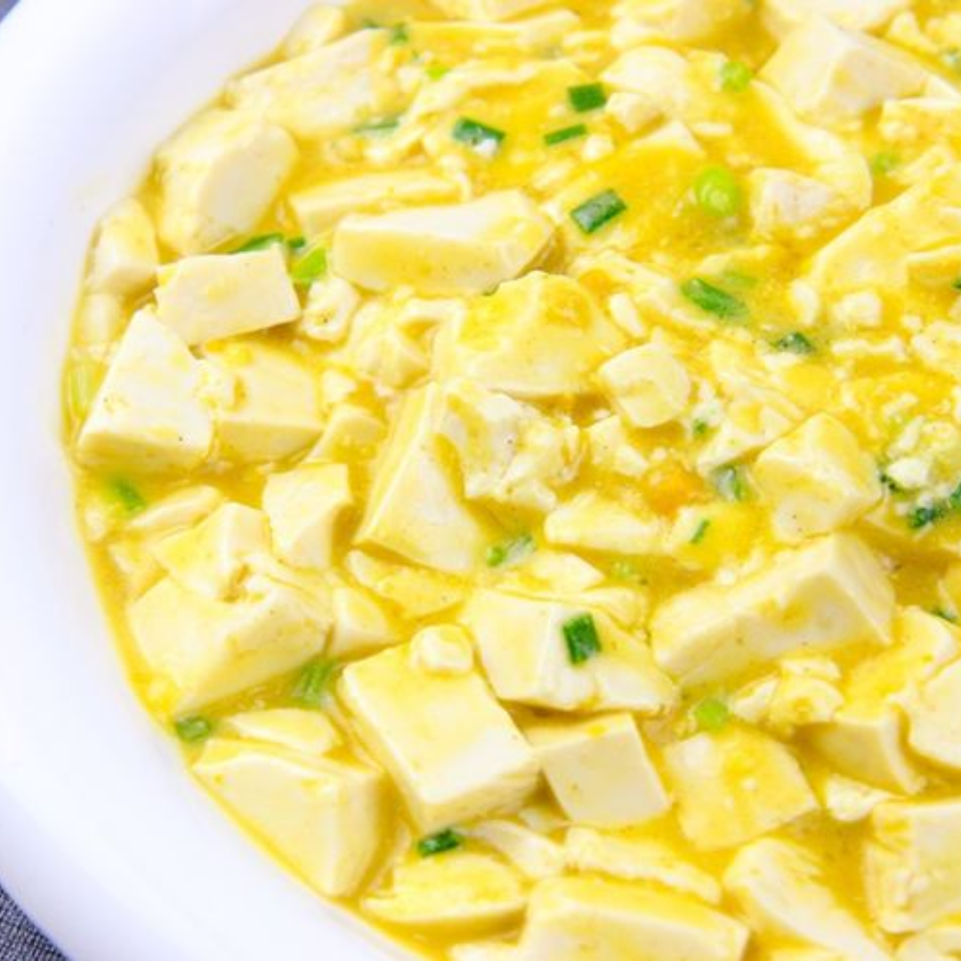 Salted Egg Yolk Silken Tofu