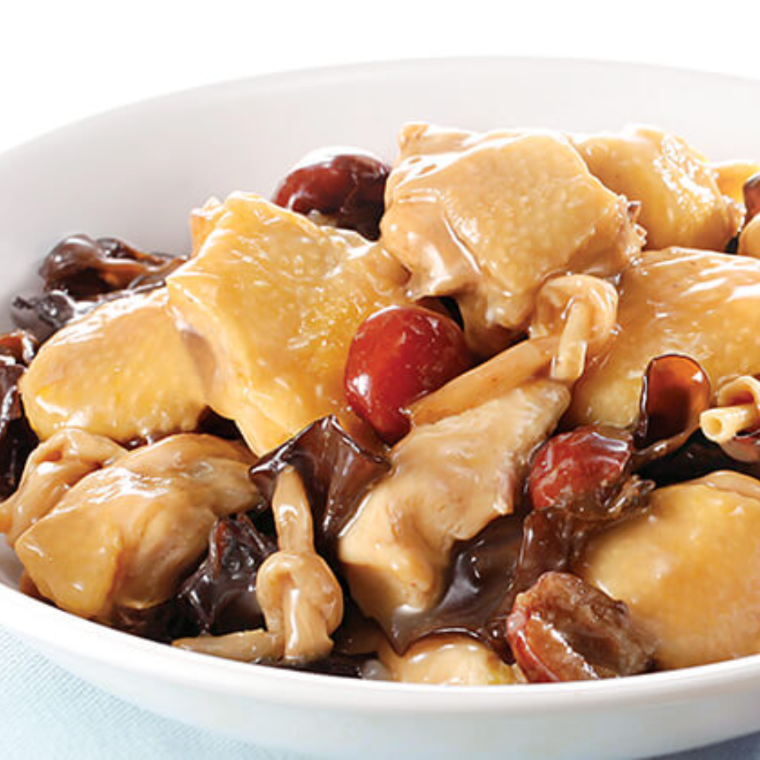Steamed Chicken with Goji & Red Dates