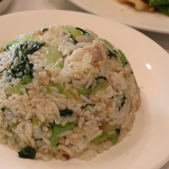 咸肉蔬菜饭