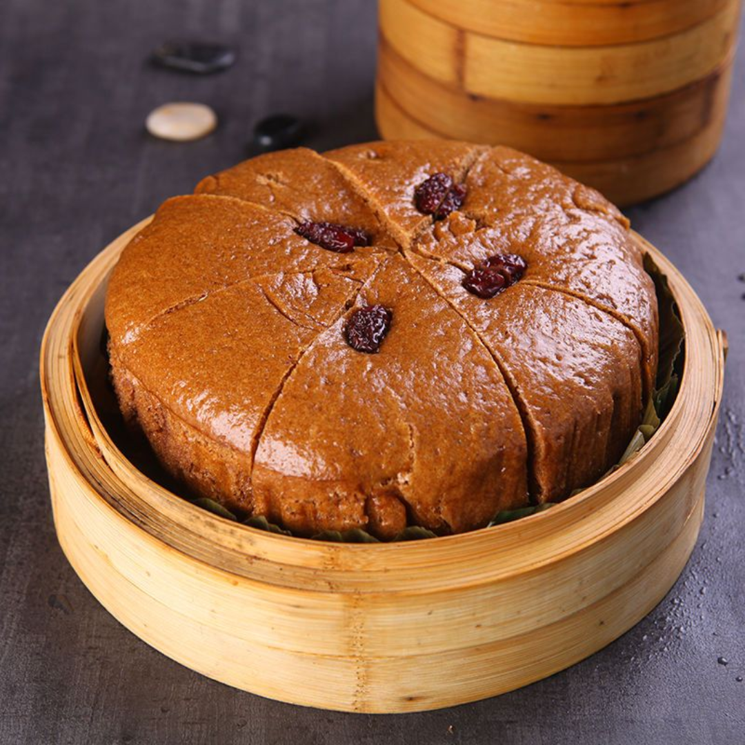 红糖发糕 (Brown Sugar Steamed Cake)-S1