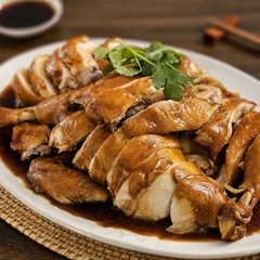 豉油鸡 Soy sauce-baked Free-range Chicken