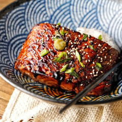 照烧三文鱼 Teriyaki Salmon