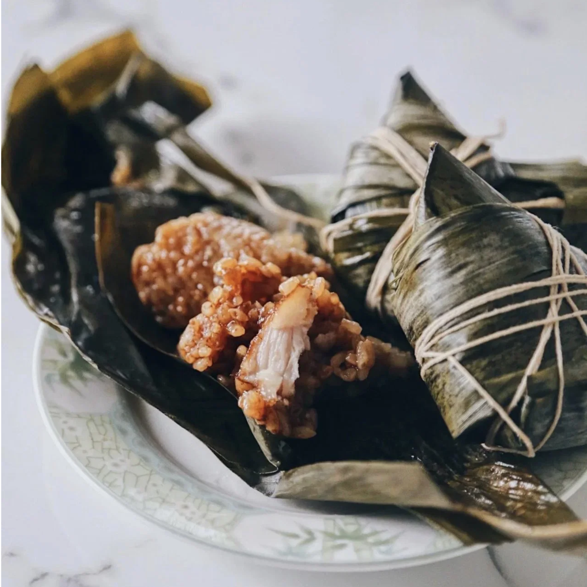 五花肉粽子（2pcs） Pork Belly Sticky Rice ball